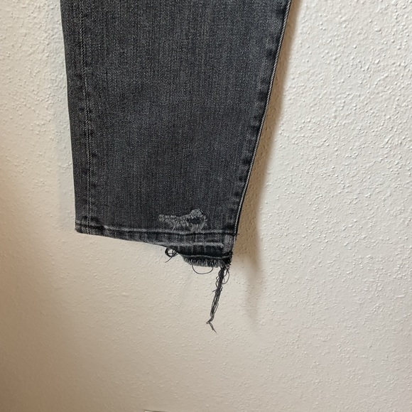NWT CQY Distressed Icon Oblivian Gray Black Jeans Vintage Slim Size 30 - Picture 5 of 11